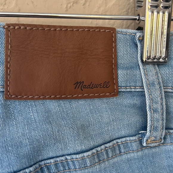 Madewell Cali Demi boot size 23 light wash jeans flare leg button fly - Picture 5 of 6